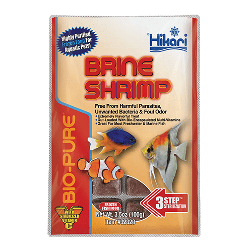 Hikari Frozen Bio-Pure Brine Shrimp 3.5oz, 32ct