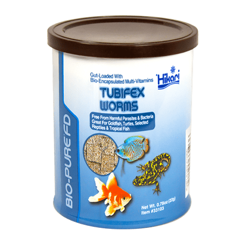 Hikari Freeze Dried Bio-Pure Tubifex Worms 0.78oz