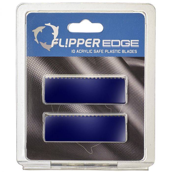 Flipper Edge Standard Acrylic Safe Plastic Blades 10PK