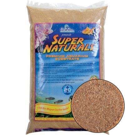 CaribSea Super Natural Aquascapes Aquarium Sand - Sunset Gold