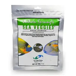 Two Little Fishies Green Seaweed