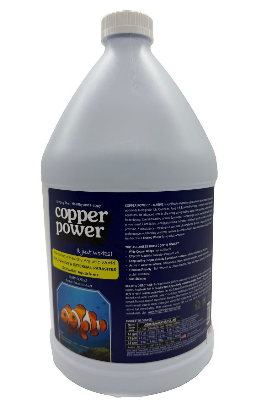 Copper Power Saltwater Treatment