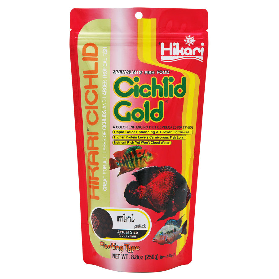 Hikari Pelleted Cichlid Gold Mini