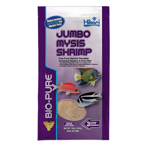Hikari Frozen Bio-Pure Jumbo Mysis Shrimp 16oz