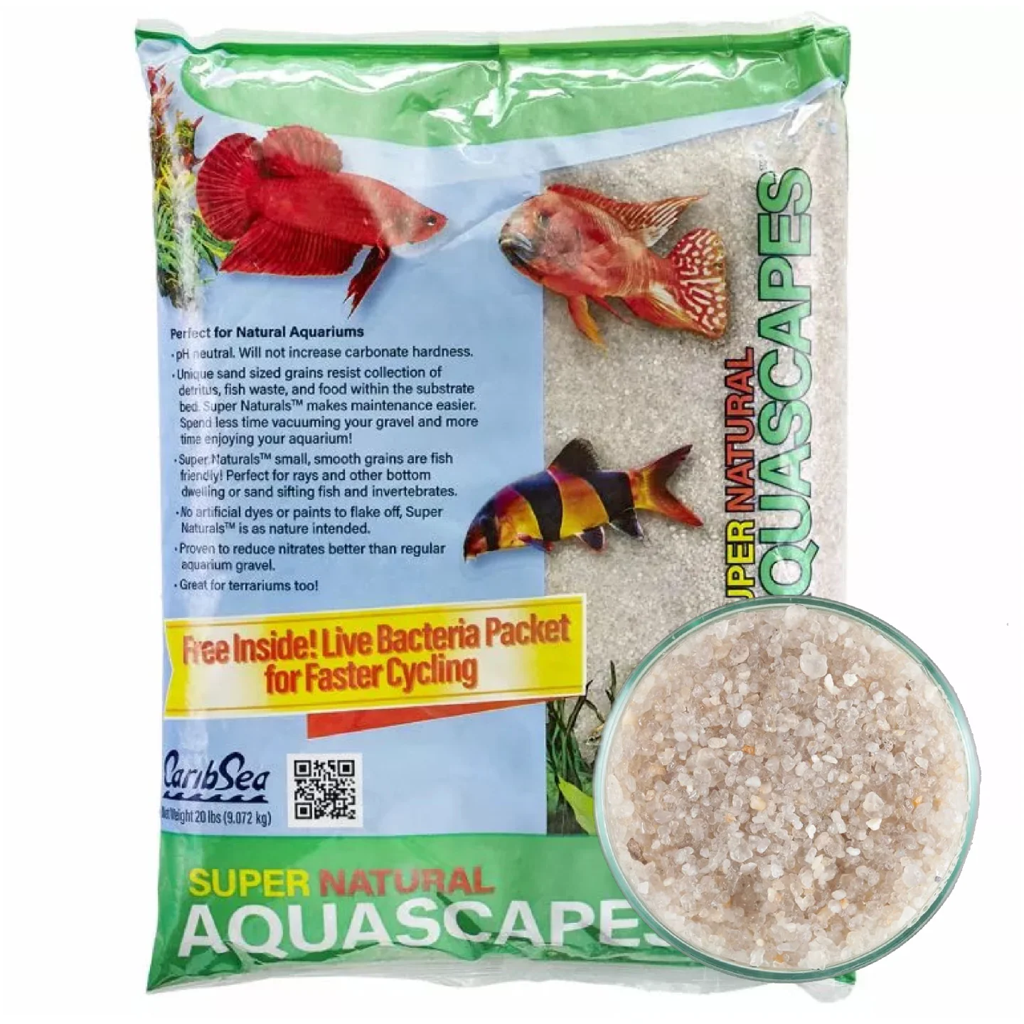CaribSea Super Natural Aquascapes - Torpedo Beach Sand