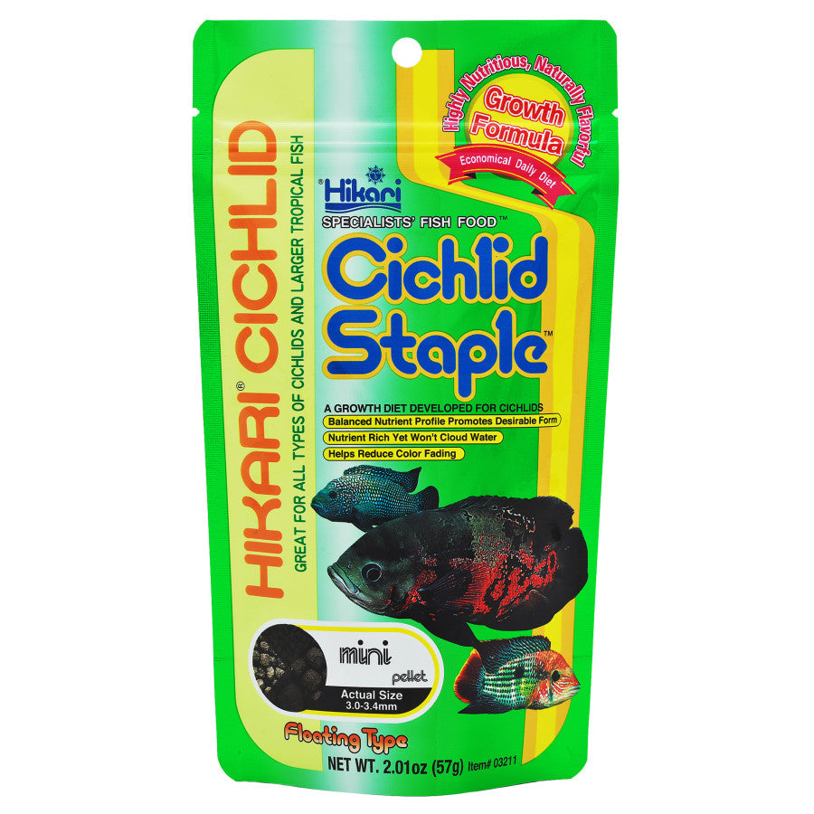 Hikari Pelleted Cichlid Staple Mini