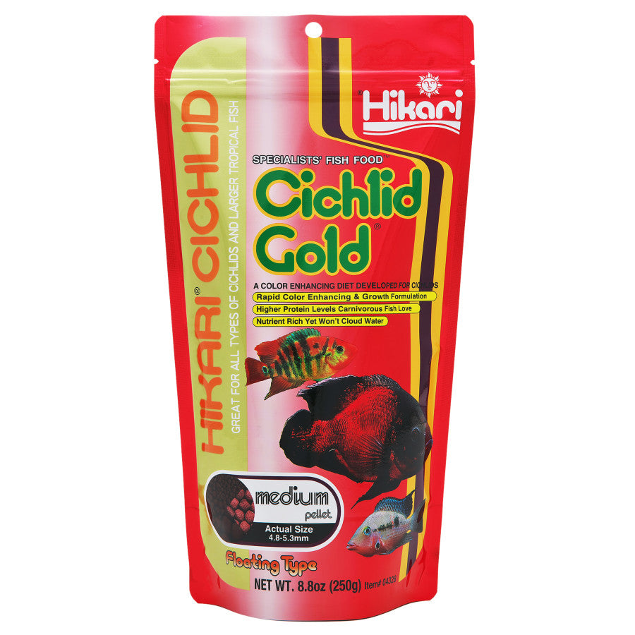 Hikari Pelleted Cichlid Gold Medium