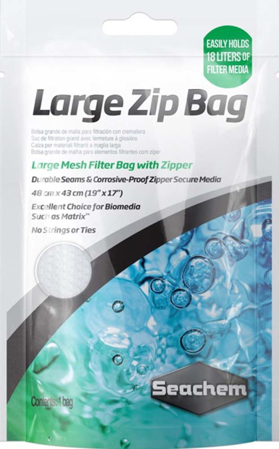 Seachem Zip Bag