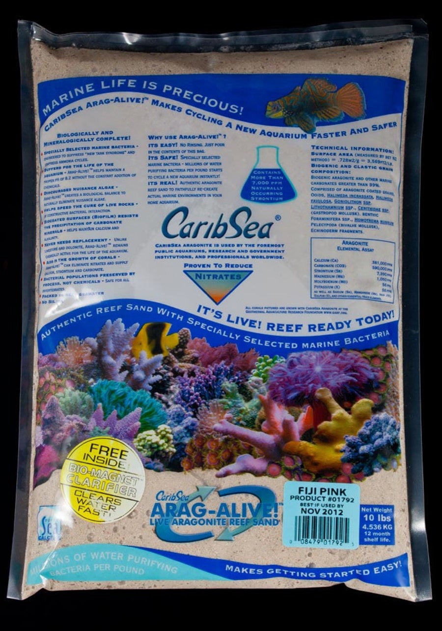CaribSea Arag-Alive Fiji Pink