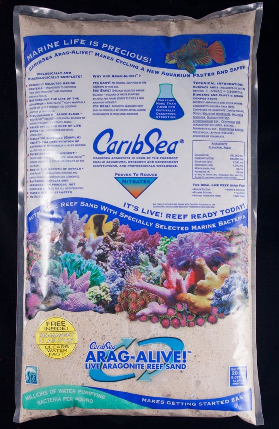 CaribSea Arag-Alive Fiji Pink