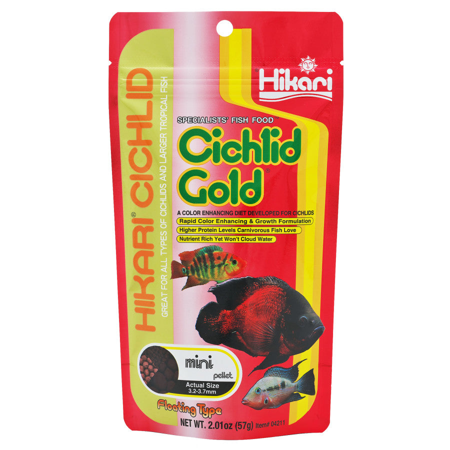 Hikari Pelleted Cichlid Gold Mini
